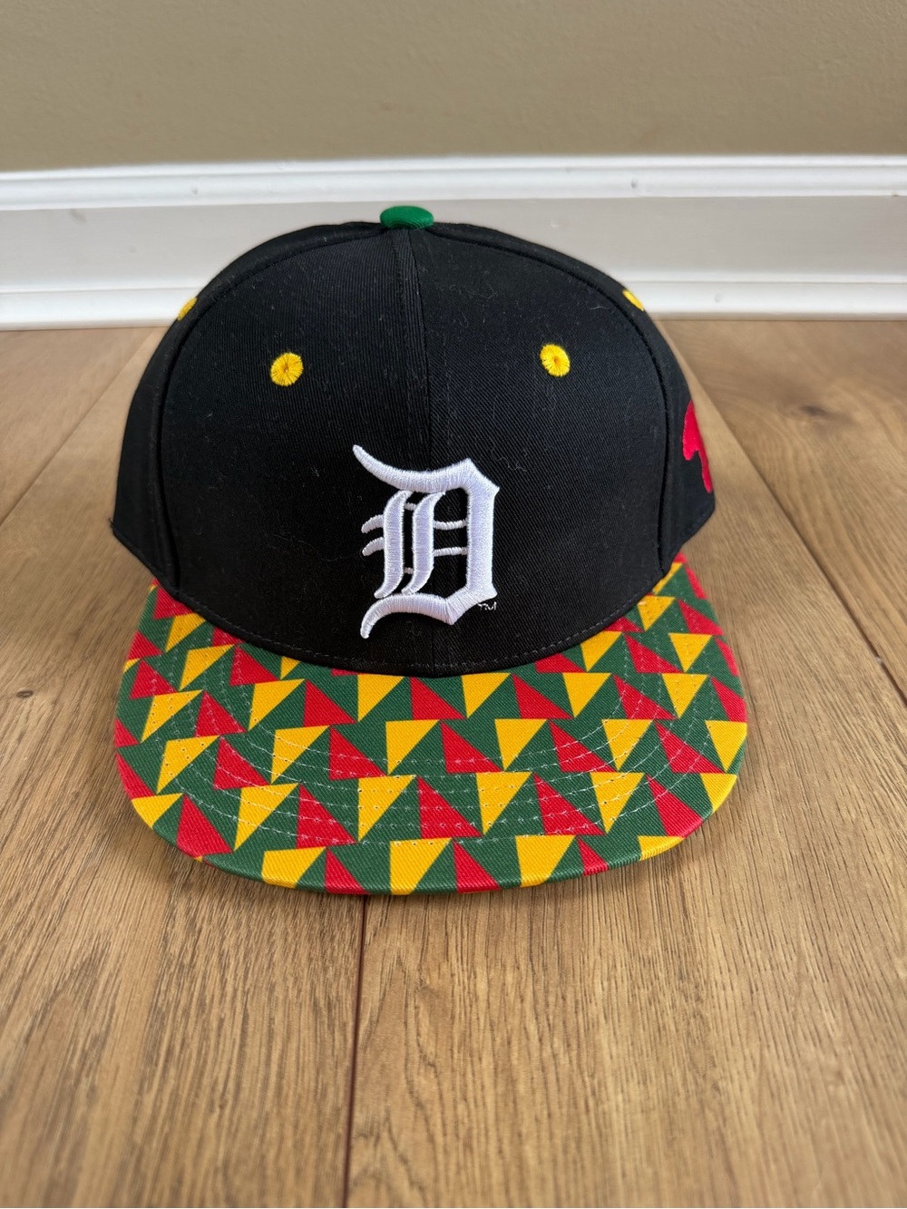 DETROIT TIGERS AFRICAN AMERICAN HERITAGE SNAPBACK TRUCKER HAT